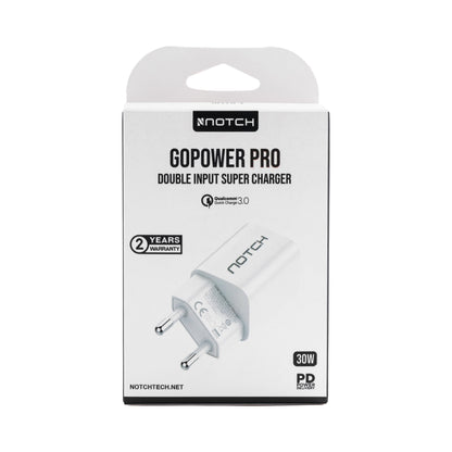 NOTCH GoPower Pro 30W 2-Port Fast Charger