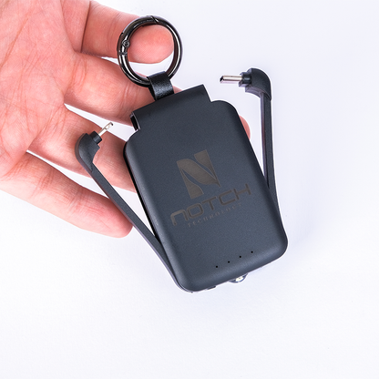 Notch Powerbank GoEmergency with Keychain